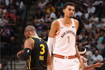 2024-2025 NBA季前赛马刺赛程出炉，保罗首战对阵雷霆