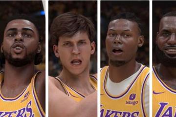《NBA 2K25》湖人队球员评分出炉：詹姆斯95分领跑，浓眉94分紧随其后