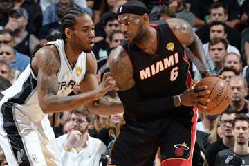 2014年NBA总决赛：马刺队夺冠，伦纳德荣膺MVP