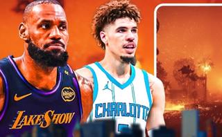 NBA宣布湖人黄蜂对决推迟，山火持续肆：雷迪克科尔房子已被烧毁
