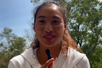 郑钦文查尔斯顿开启泥地赛季：赛前期待绿土赛场表现