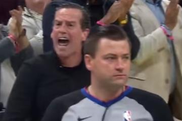骑士主帅阿特金森被驱逐！因抱怨判罚连吃两个技术犯规