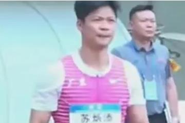 全国田径大奖赛：苏炳添赛季首秀10秒49，与谢震业携手晋级决赛