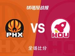 NBA常规赛：火箭100-97险胜太阳，杜兰特贡献26分10篮板4助攻