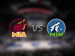 2026年01月07日，NBA常规赛热火vs森林狼比赛全场录像回放