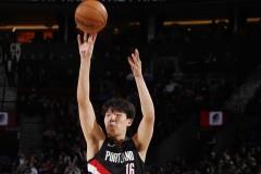 杨瀚森重回轮换后三分命中率为33.3%，近7场比赛三分球9投3中