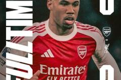 英超阿森纳0-0战平利物浦，布拉德利中框后伤退
