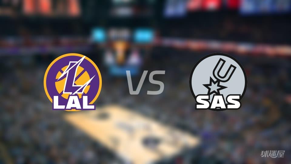 湖人vs马刺全场录像回放-NBA常规赛(2026年01月08日)