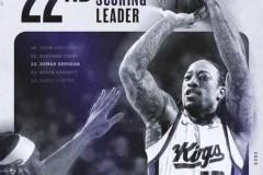 德罗赞生涯总得分超越加内特，升至历史第22位