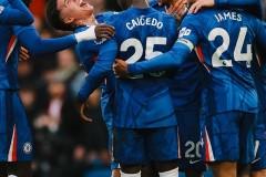 英超切尔西2-0布伦特福德，佩德罗破门，帕尔默点射得分