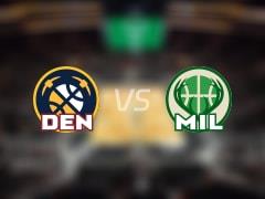 2026年01月24日，NBA常规赛掘金vs雄鹿比赛录像回放