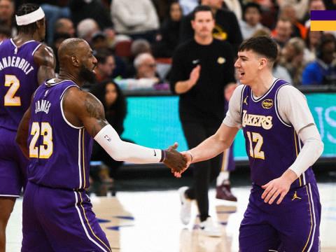 1月27日 NBA常规赛全场录像回放，湖人vs公牛 东契奇狂轰46 11 7
