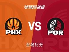 NBA常规赛，吉莱斯皮30分4助攻10篮板，太阳130-125力克开拓者
