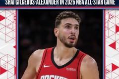 申京递补入选NBA全明星，成球队史上第三年轻两次入选球员