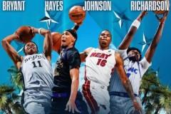 NBA扣篮大赛完整名单公布，海斯和理查德森入选