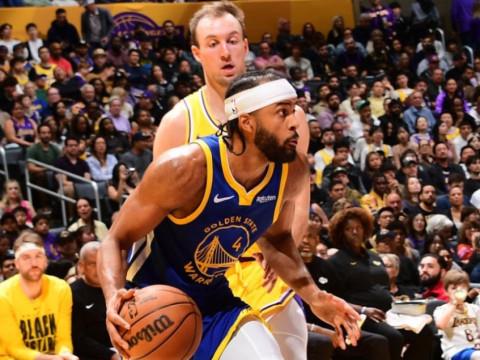 2024年2月8日 NBA常规赛勇士vs湖人全场录像回放，詹姆斯砍下20分10篮板