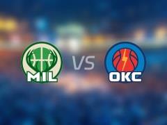 2026年02月13日，NBA常规赛雄鹿vs雷霆全场录像回放