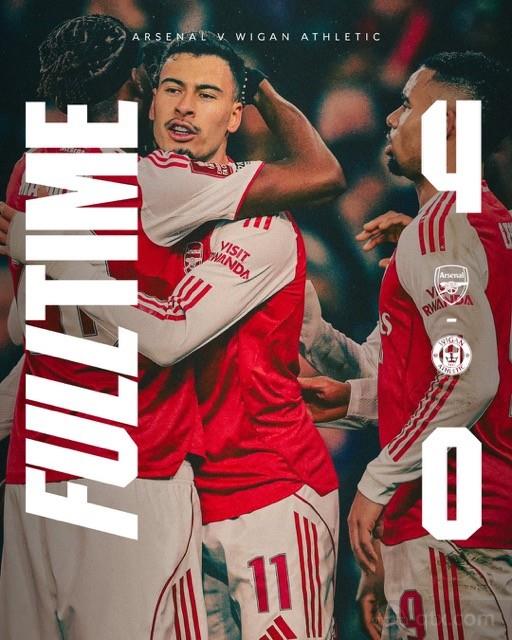 阿森纳4-0维冈竞技
