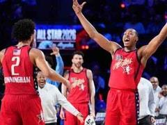 2026年02月16日，NBA全明星赛正赛第一场，新星队vs世界队比赛录像回放在线观看