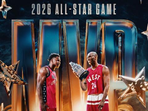 NBA全明星正赛，爱德华兹三战狂砍32分带队逆转荣膺全明星MVP