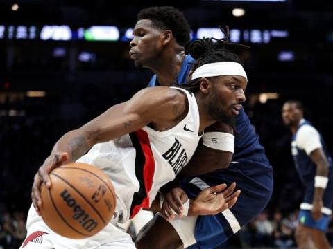 NBA常规赛，掘金vs开拓者伤病名单，阿夫迪亚背部疼痛出战成疑（2月21日）