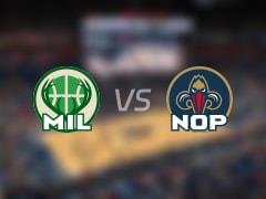 2026年02月21日 NBA常规赛，雄鹿vs鹈鹕全场高清中文比赛录像回放