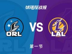 NBA常规赛，首节结束湖人33-25领先魔术，东契奇砍下11分4篮板4助攻
