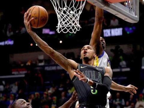 2024年2月25日 NBA常规赛勇士对鹈鹕全场录像回放，穆迪爆发24分难救主