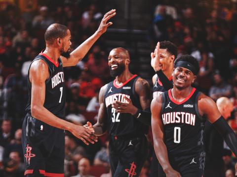 2024年2月26日 NBA常规赛全场高清录像：国王vs火箭，谢泼德7记三分轰28分