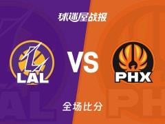 NBA常规赛，太阳113-110险胜湖人，阿伦贡献28分1篮板6助攻