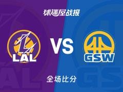NBA常规赛，湖人129-101大胜勇士，东契奇贡献26分6篮板8助攻