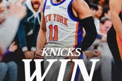 NBA常规赛，尼克斯主场114-89大胜马刺，布伦森贡献24分，文班亚马25分13篮板表现难救主