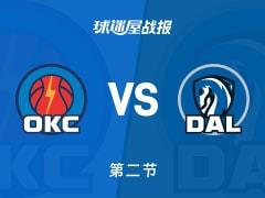 雷霆vs独行侠，半场结束雷霆58-49领先，亚历山大贡献13分
