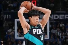 杨瀚森替补登场6分钟，数据为0分1板1助，正负值-11