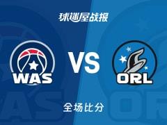 NBA常规赛，魔术126-109击败奇才，班凯罗砍下37分5篮板6助攻
