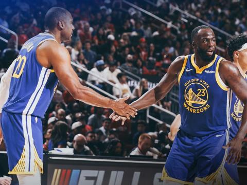 3月6日NBA常规赛勇士vs火箭高清录像回放，杜兰特空砍23分