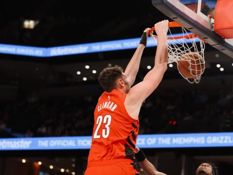 NBA常规赛，开拓者vs火箭伤病名单更新，杨瀚森被下放到发展联盟缺席