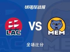 NBA快船对阵灰熊比赛报告，快船123-120险胜，伦纳德贡献28分5篮板2助攻