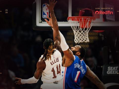 2023年3月10日 NBA常规赛完整录像回放，76人vs骑士，哈登迎来里程碑