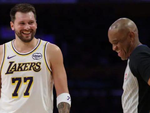 东契奇手势不当，NBA官方罚款5万美元