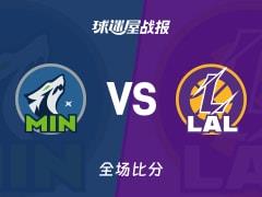 NBA常规赛，里夫斯31分7篮板8助攻，湖人120-106击败森林狼