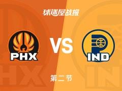 NBA常规赛，半场结束太阳67-61领先步行者，布克22分4篮板3助攻