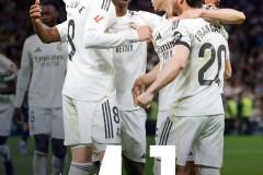 西甲皇家马德里4-1击败埃尔切，巴尔韦德轰世界波居勒尔上演超远吊射
