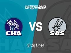 NBA常规赛，文班亚马32分12篮板8助攻，马刺115-102击败黄蜂