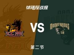 CBA常规赛，同曦第二节领先江苏6分，马内克10分贾尔斯14分
