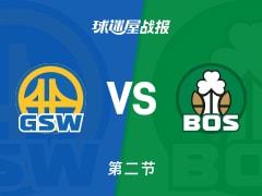 NBA常规赛次节结束，凯尔特人63-50领先勇士，布朗贡献23分4篮板5助攻