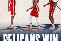 NBA常规赛，鹈鹕背靠背105-99再胜快船，伦纳德缺阵墨菲三世砍下27 5