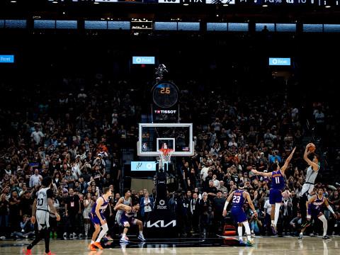 3月20日NBA常规赛回放，太阳VS马刺，文班亚马34分11篮板震撼全场