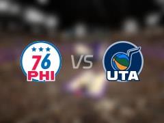 2026年3月22日NBA常规赛，76人对阵爵士全场高清中文录像回放