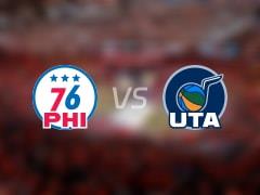 2026年03月22日 NBA常规赛，76人vs爵士全场比赛录像回放